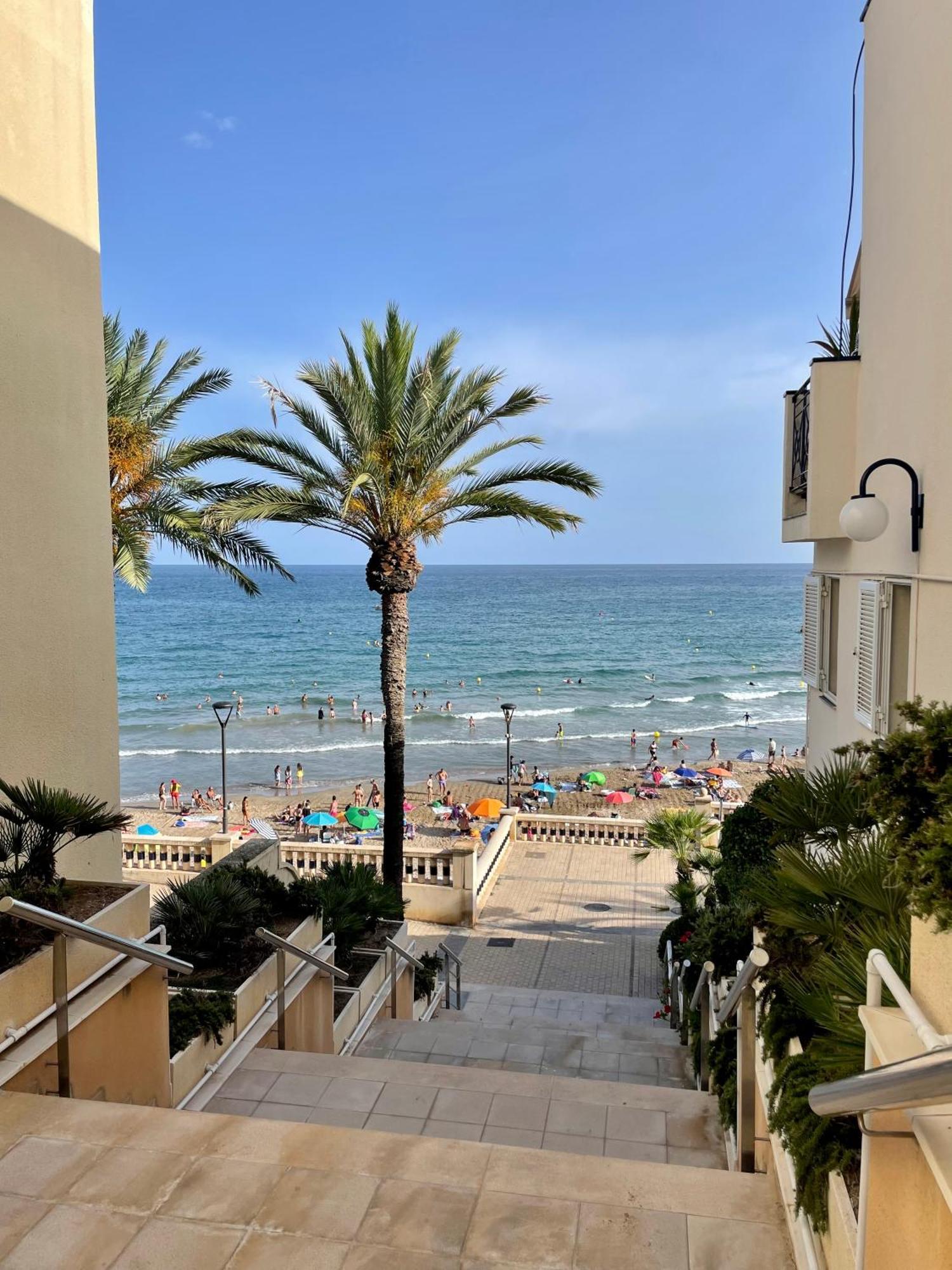 Ferienwohnung La Marina2 Seaview With Amazing Terrace Sitges Exterior foto